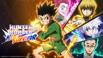 Hunter x Hunter Nen x Survivor mobile roguelite gameplay featuring Nen combat