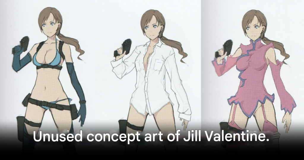 Resident Evil Cut Content: Jill Valentine's Secret Designs