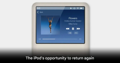 iPod comeback trend
