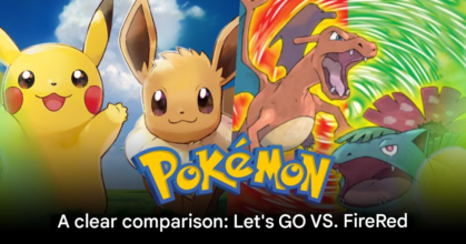 Pokémon Let’s Go vs FireRed LeafGreen