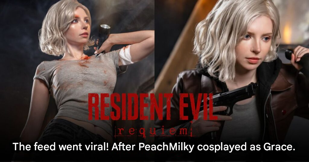 Resident Evil Requiem PeachMilky cosplay