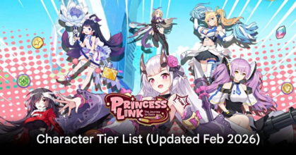 Princess Link character tier list ranking S A B C tiers