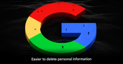 Google privacy tools showing personal data and image removal features