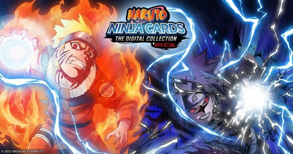 NARUTO Ninja Cards mobile RTS card game featuring 3 lane battles and ninja cards