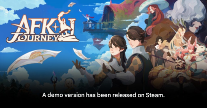 AFK Journey demo gameplay showcasing heroes and fantasy world exploration