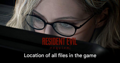 Resident Evil Requiem file locations